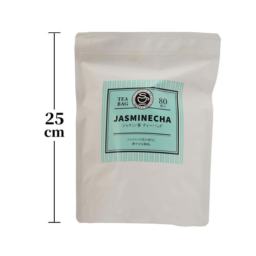 日本茶販売 ジャスミン茶ティーバッグ 80袋入 Green Beans | グリーン