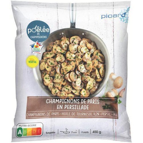 ピカール マッシュルームのポワレ【冷凍】 450g
