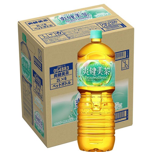 コカ・コーラ 爽健美茶 1ケース 2000ml x 6本