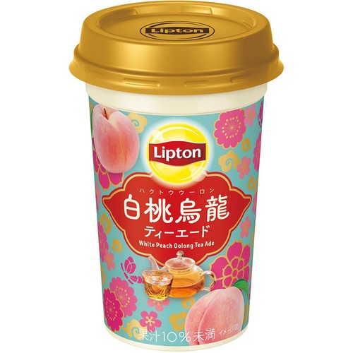 森永乳業 リプトン 白桃烏龍ティーエード 240ml Green Beans