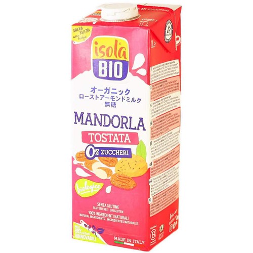 イソラビオ ローストアーモンドミルク(無糖) 1000ml