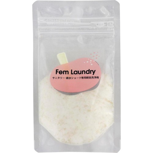 丹羽久 フェムランドリー サニタリー・吸水ショーツ専用経血洗浄剤 50g