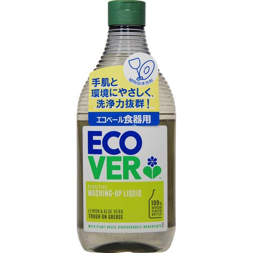 エコベール 食器用洗剤 レモン 450ml