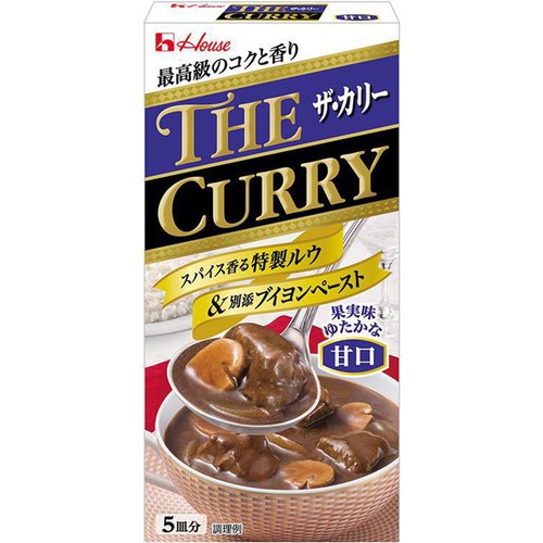ハウス食品 ザ・カリー甘口 5皿分 (140g)