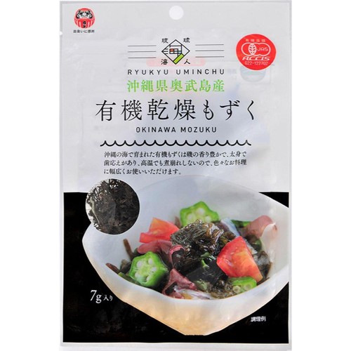 島酒家 沖縄県産 有機乾燥もずく 7g Green Beans | グリーンビーンズ