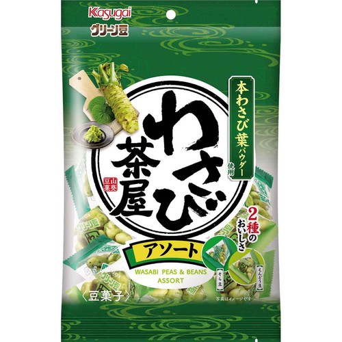 春日井製菓 グリーン豆わさび茶屋アソート 104g