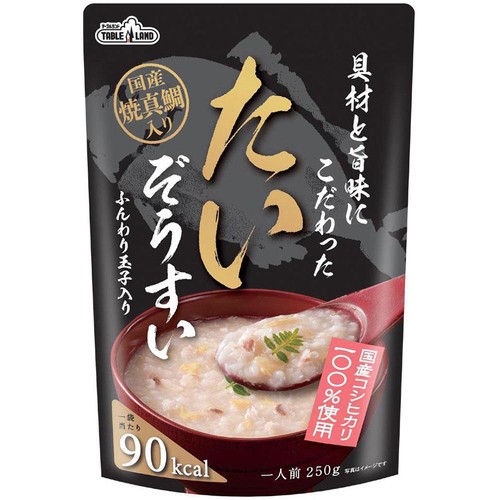 テーブルランド 具材と旨味にこだわったたいぞうすい 250g