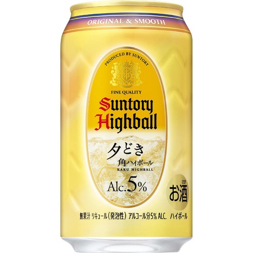【5%】 サントリー 角ハイボール 夕どき 350ml