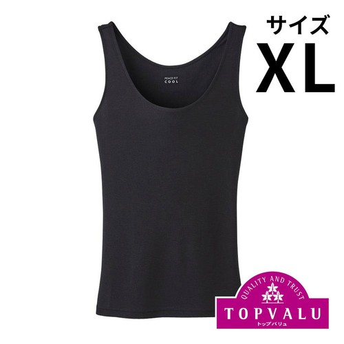PEACE FIT(ピースフィット) COOL タンクトップ 婦人 クロXL トップ