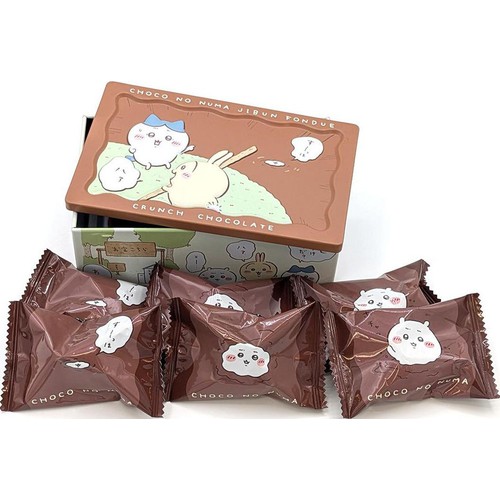 長登屋 ちいかわ チョコの沼クランチ缶 6個入