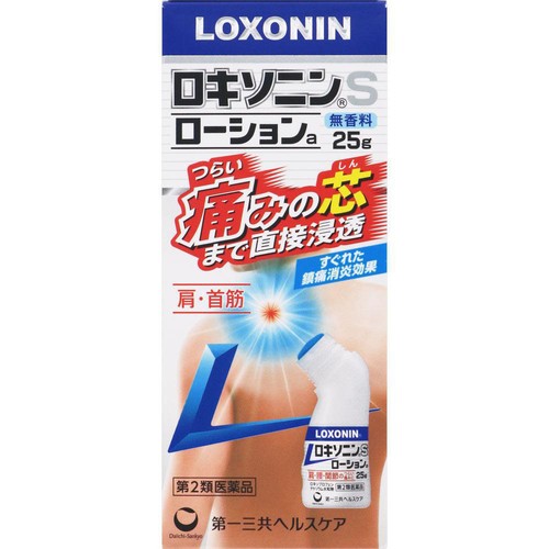 第2類医薬品】◇ロキソニンSローションa 25g Green Beans | グリーン