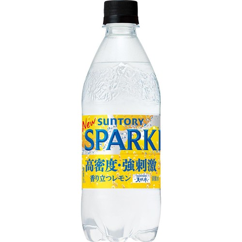 サントリー 天然水 SPARKLINGレモン 500ml