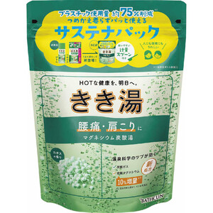 バスクリン きき湯カルシウム炭酸湯 360g Green Beans
