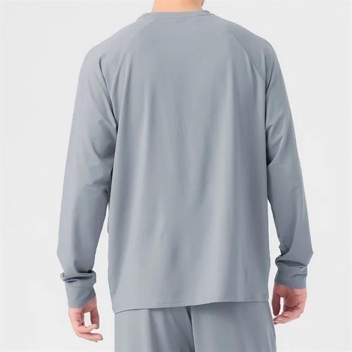 EXセリアント ウェア ルームウエア(ルーム長袖Tシャツ)  紳士 ライトグレー XL トップバリュ CELLIANT(セリアント)