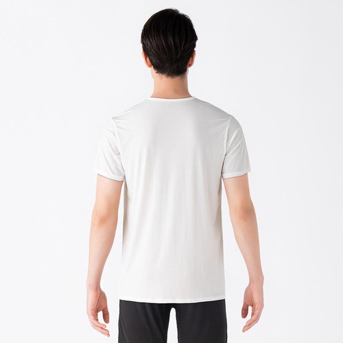PEACE FIT(ピースフィット) COOL 接触冷感半袖クルーネックシャツ 紳士 シロ M トップバリュ