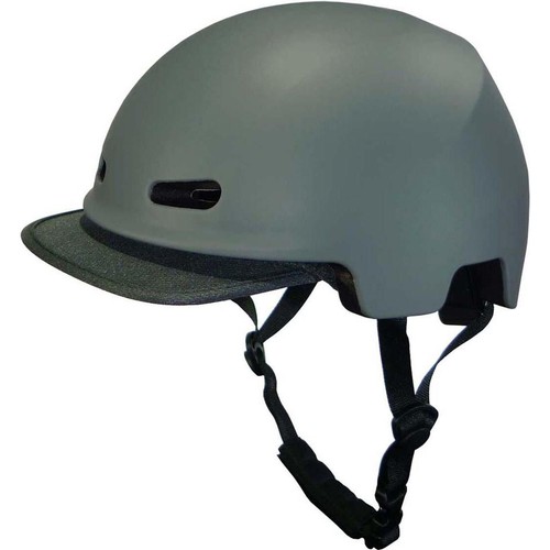 キャプテンスタッグ 自転車用ヘルメット 中学生 大人向け グレー Green