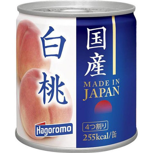 はごろもフーズ 国産白桃4つ割 295g