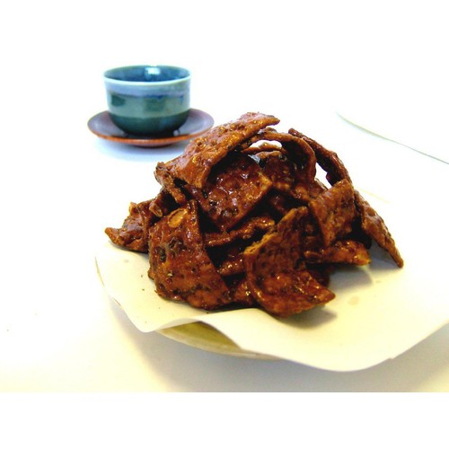 オタル製菓 北海揚(黒糖味)ロゴ入 かりんとう 120g