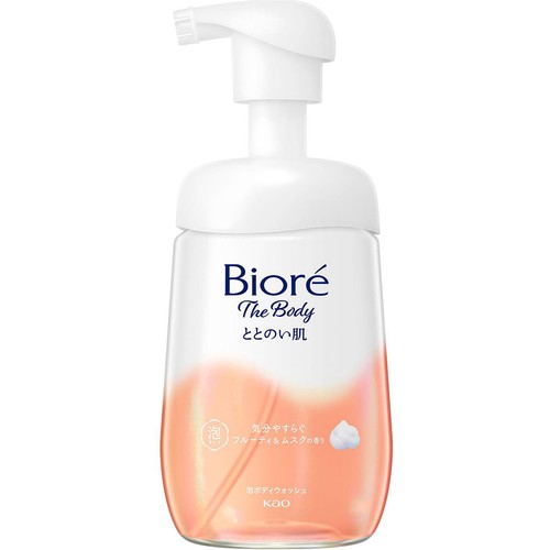 花王 ビオレ ザ ボディ ととのい肌 泡タイプ フルーティ&ムスクの香り ポンプ 480ml