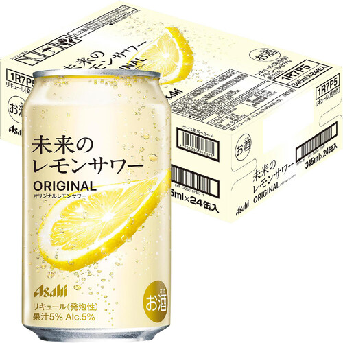 直送商品 5%】 アサヒ 未来のレモンサワー オリジナル 1ケース 345ml x 24 その他