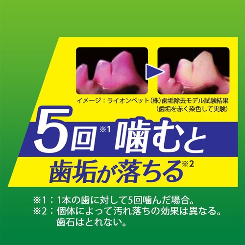 【ペット用】 ライオンペット PETKISS 食後の歯みがきガム 無添加 超やわらかタイプ 超小型犬～小型犬用 80g(約30本)