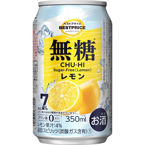 無糖レモン 350ml トップバリュベストプライス