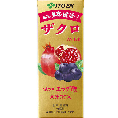 伊藤園 ザクロミックス 200ml Green Beans | グリーンビーンズ by AEON