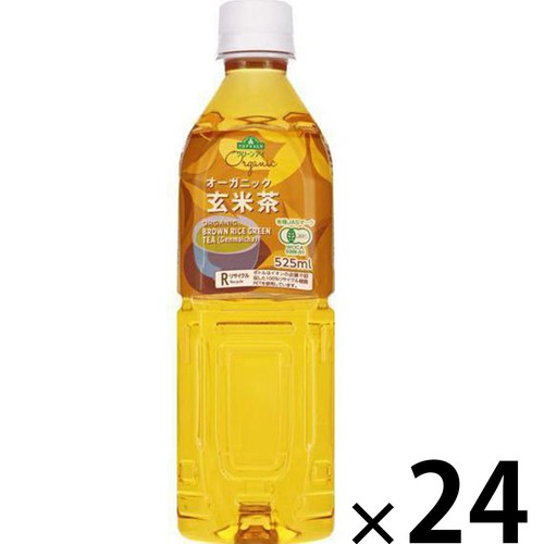 オーガニック 玄米茶＜ケース＞ 525ml x 24本 トップバリュ グリーンアイ