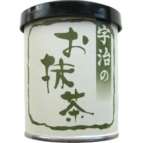 日本茶販売 宇治のお抹茶缶 30g Green Beans | グリーンビーンズ by AEON