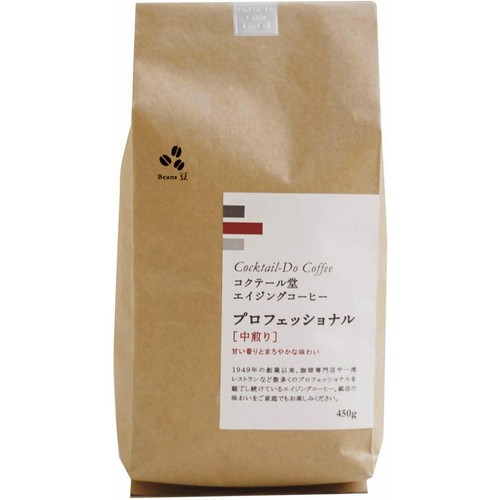 コクテール堂 【豆】プロフェッショナル 中煎り 450g
