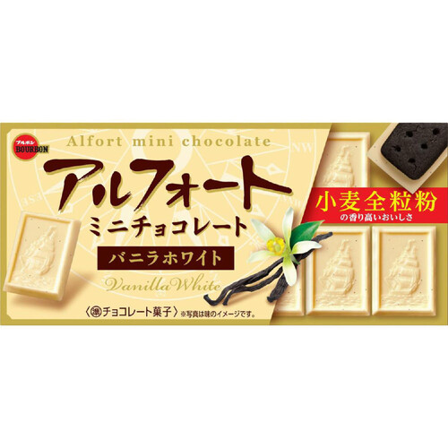 ブルボン アルフォートミニチョコレート バニラホワイト 12個入