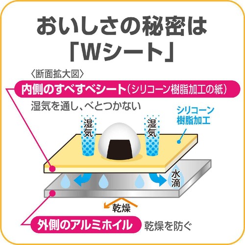 旭化成ホームプロダクツ クックパー おにぎり包みシート 25cm x 5m