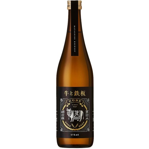 【兵庫県】 安福又四郎商店 牛と鉄板 STEAK 720ml