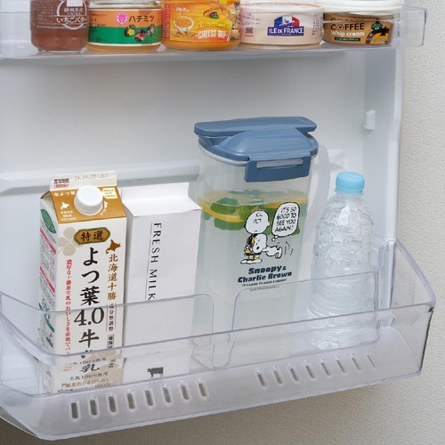 フェローズ ワンプッシュピッチャー 2.0L スヌーピー 冷水筒 冷水ポット お茶ポット K1266