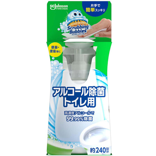 ジョンソン スクラビングバブル アルコール除菌トイレ用 本体 300ml