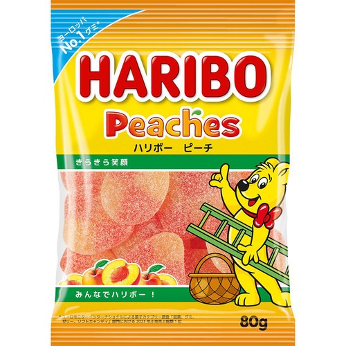 ハリボー ピーチ 80g