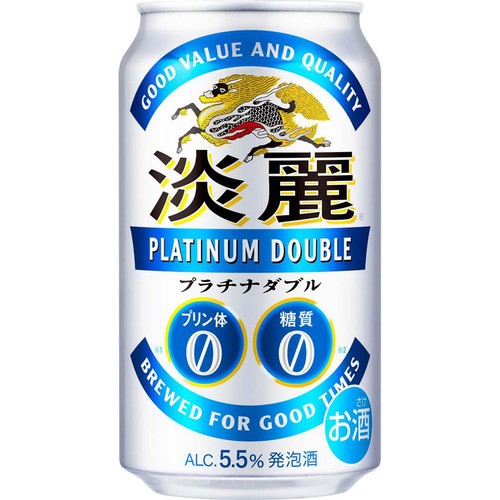 【5.5%】キリン 淡麗プラチナダブル 1ケース 350ml x 24本