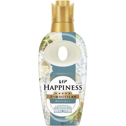 P&G レノアハピネス 夢ふわタッチ ホワイトティーの香り本体 柔軟剤 460mL