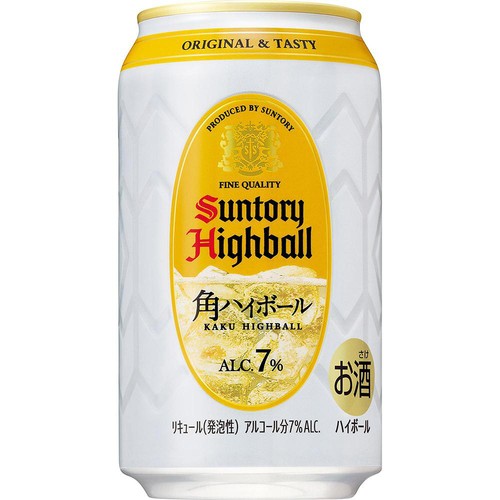 【7%】 サントリー 角ハイボール 1ケース 350ml x 24本