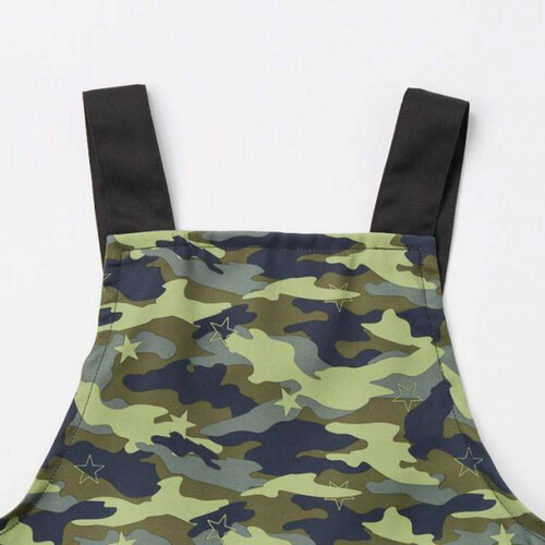 迷彩エプロン ネイビー150cm トップバリュ Green Beans | グリーン