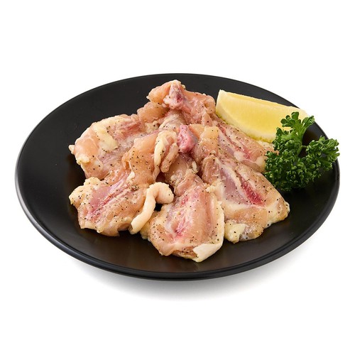 【冷蔵】 若どり骨付バックリブ味付焼肉用(塩こしょう) 180g