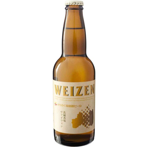 4.5% / 福島県】 みちのく福島路ビール ヴァイツェン 330ml Green