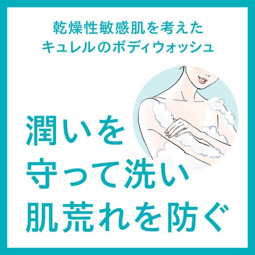 キュレル 泡ボディウォッシュ つめかえ用 380ml