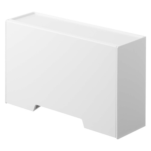 山崎実業 ツーウェイ マスク収納ケース スマート ホワイト 1個 Green