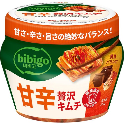 bibigo 甘辛贅沢キムチ 270g Green Beans | グリーンビーンズ by AEON