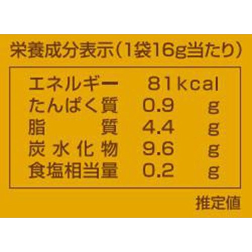 JAL SELCTION じゃがスティック ビーフコンソメ味 16g x 6袋入
