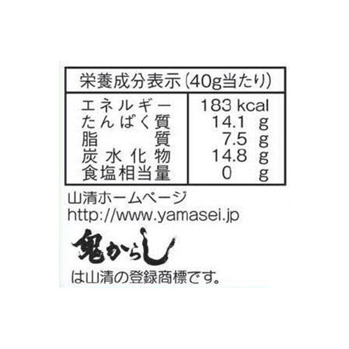 山清 鬼からし 40g