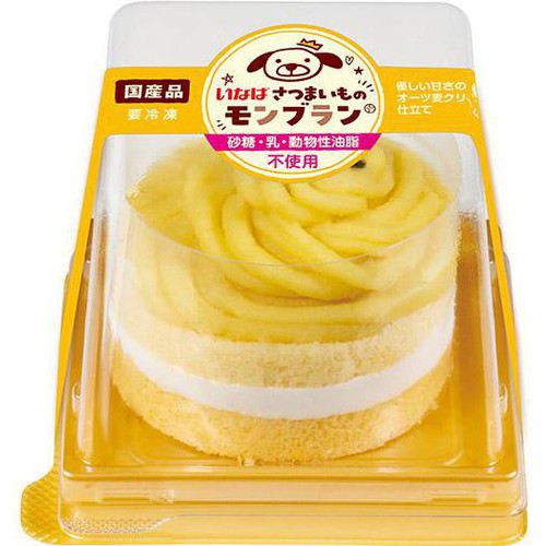 【ペット用】 【冷凍】いなば さつまいものモンブランケーキ 1個