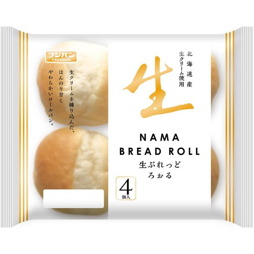 フジパン 生ぶれっどろぉる 4個入