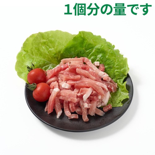 【冷凍】 国産豚肉 細切り (100g x 5個) 500g